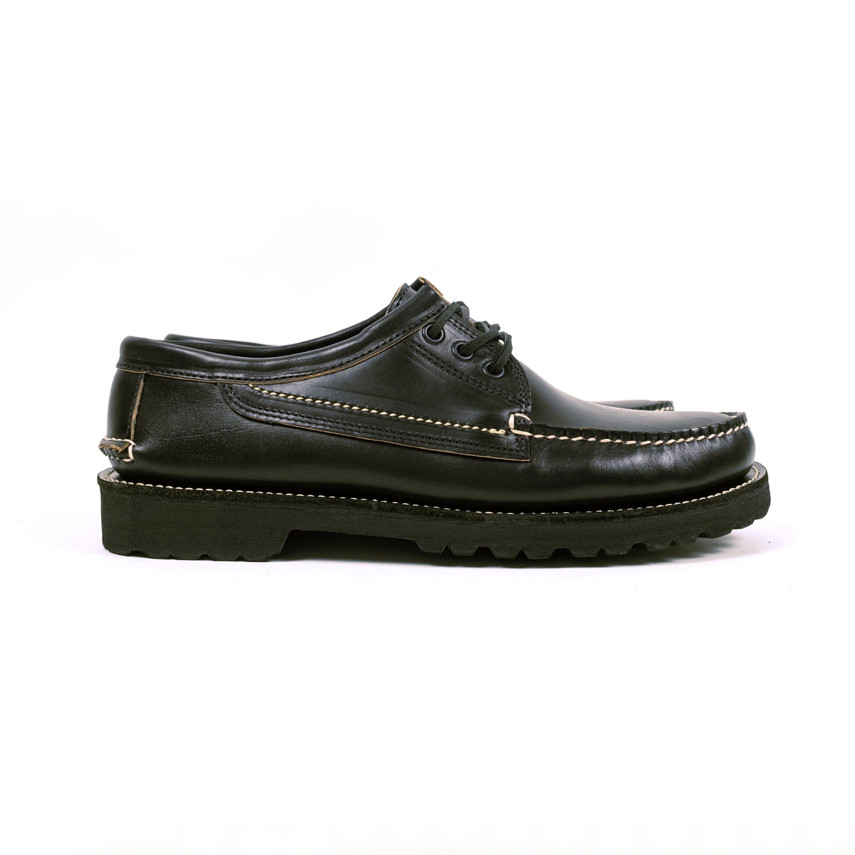 Shipley & Halmos Men’s Black Leather Shoes Shipley Tie Loafer – Jay Butler main image 2