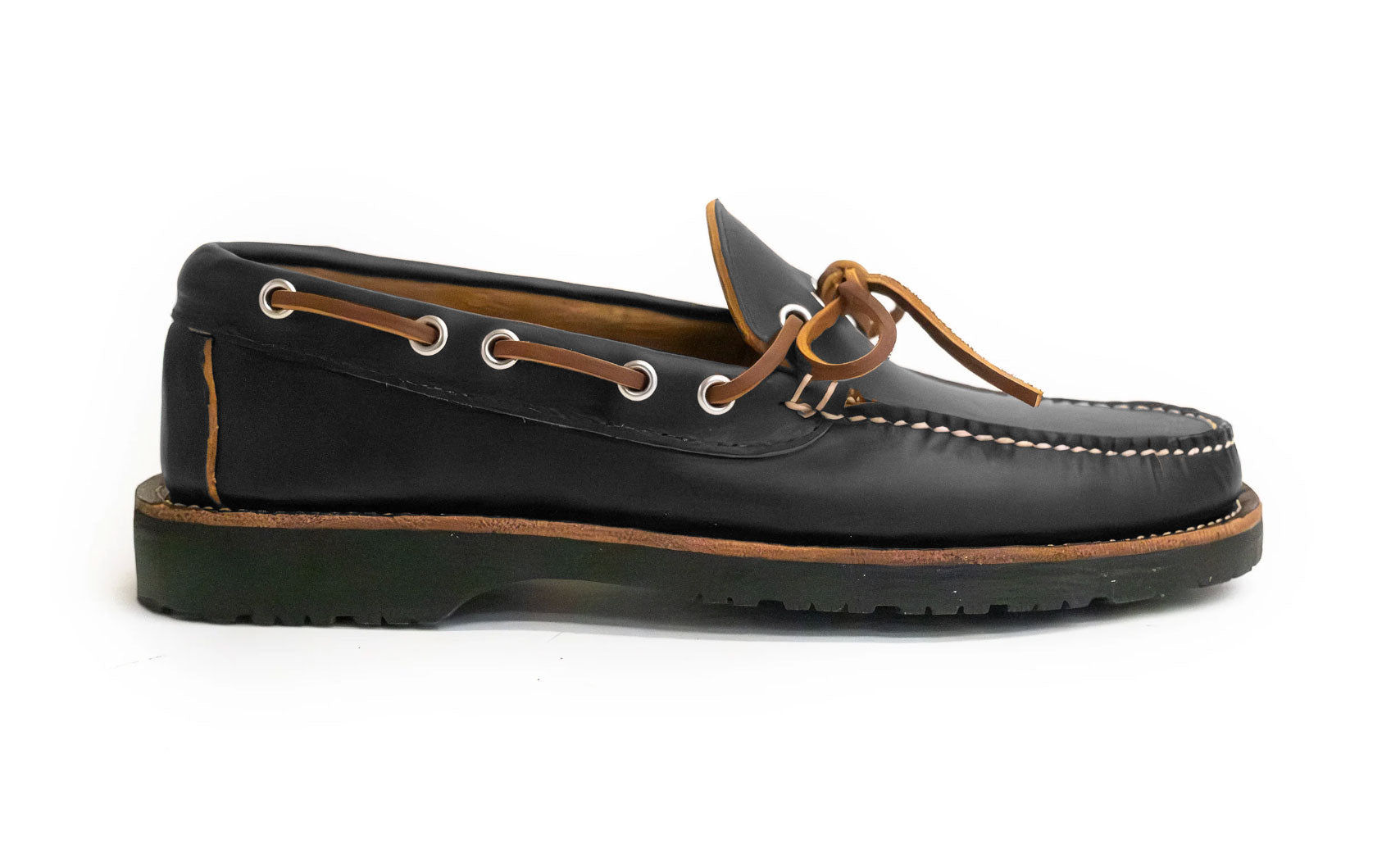 Carrabassett Camp Moc - Black Horween CXL – Easymoc