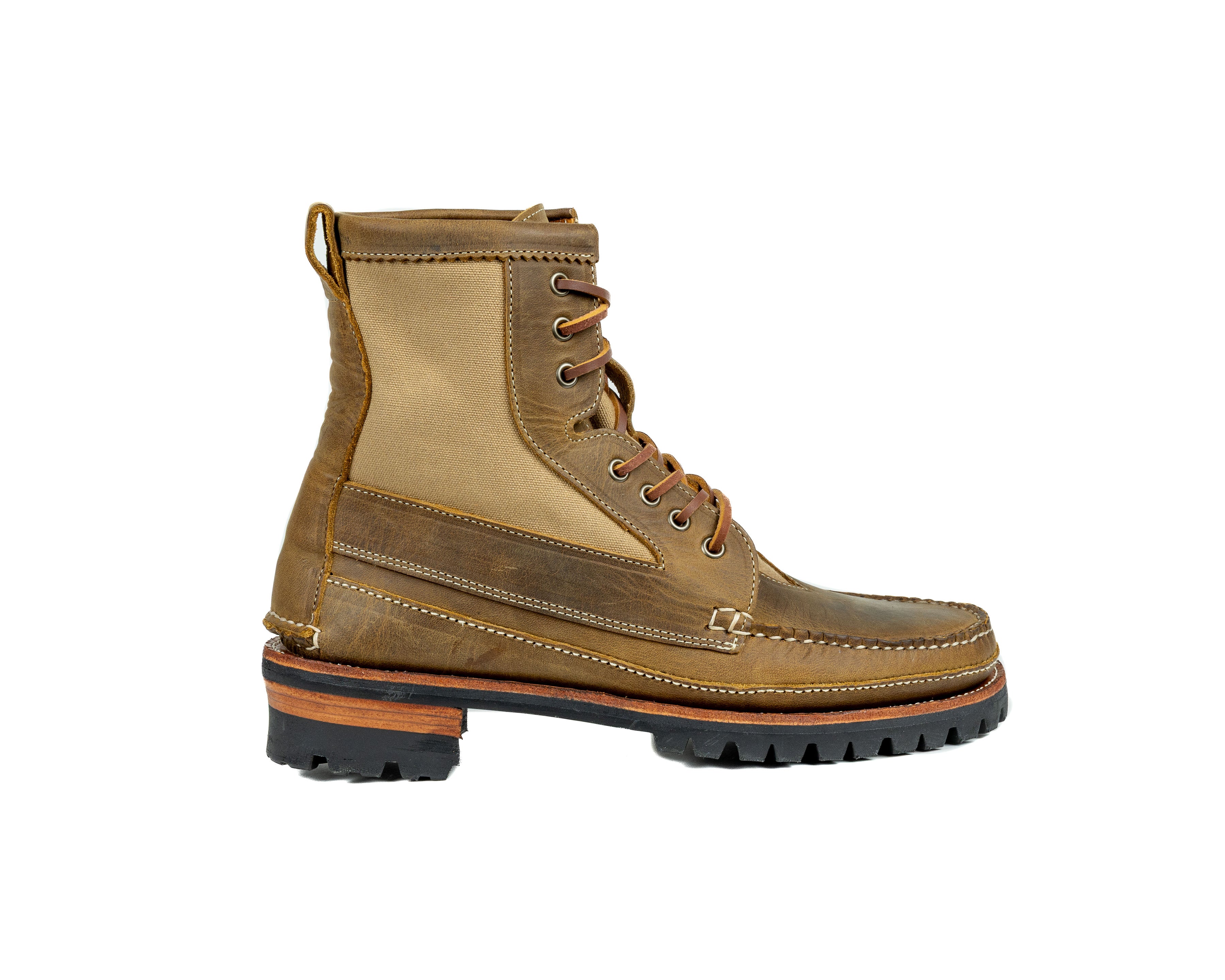 Rangeley Boot - Honey Crazy Horse – Easymoc