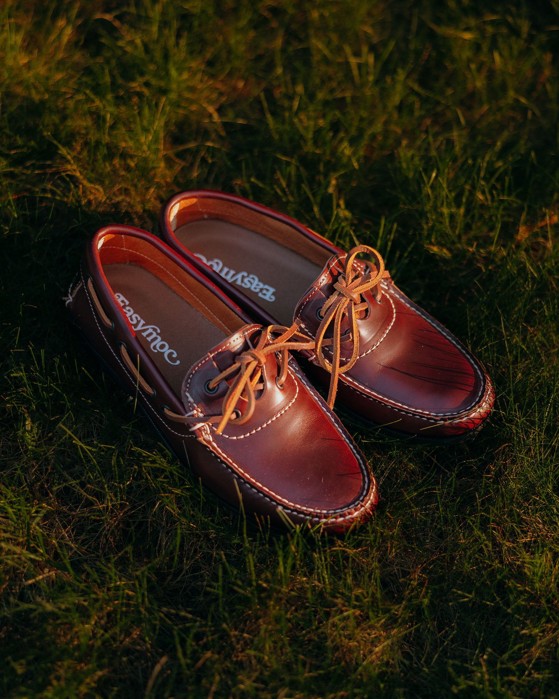 靴 Easymoc trooper Moc loafer Easymoc Trooper Moc Loafer - Exclusive - Crazy Horse Tan