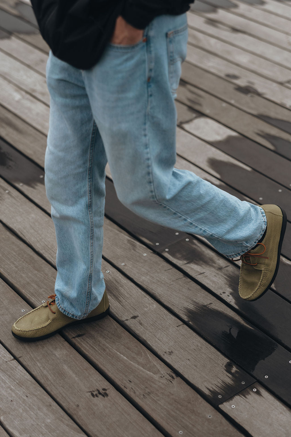 Mill Moc - Chocolate Grizzly Rough Out – Easymoc